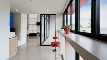 Lobby sitting area