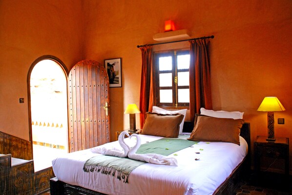 Suite (Gladiator) | Premium bedding, in-room safe, individually decorated - Kasbah Isfoula (Aït Benhaddou)