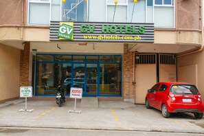 Entrada de la propiedad