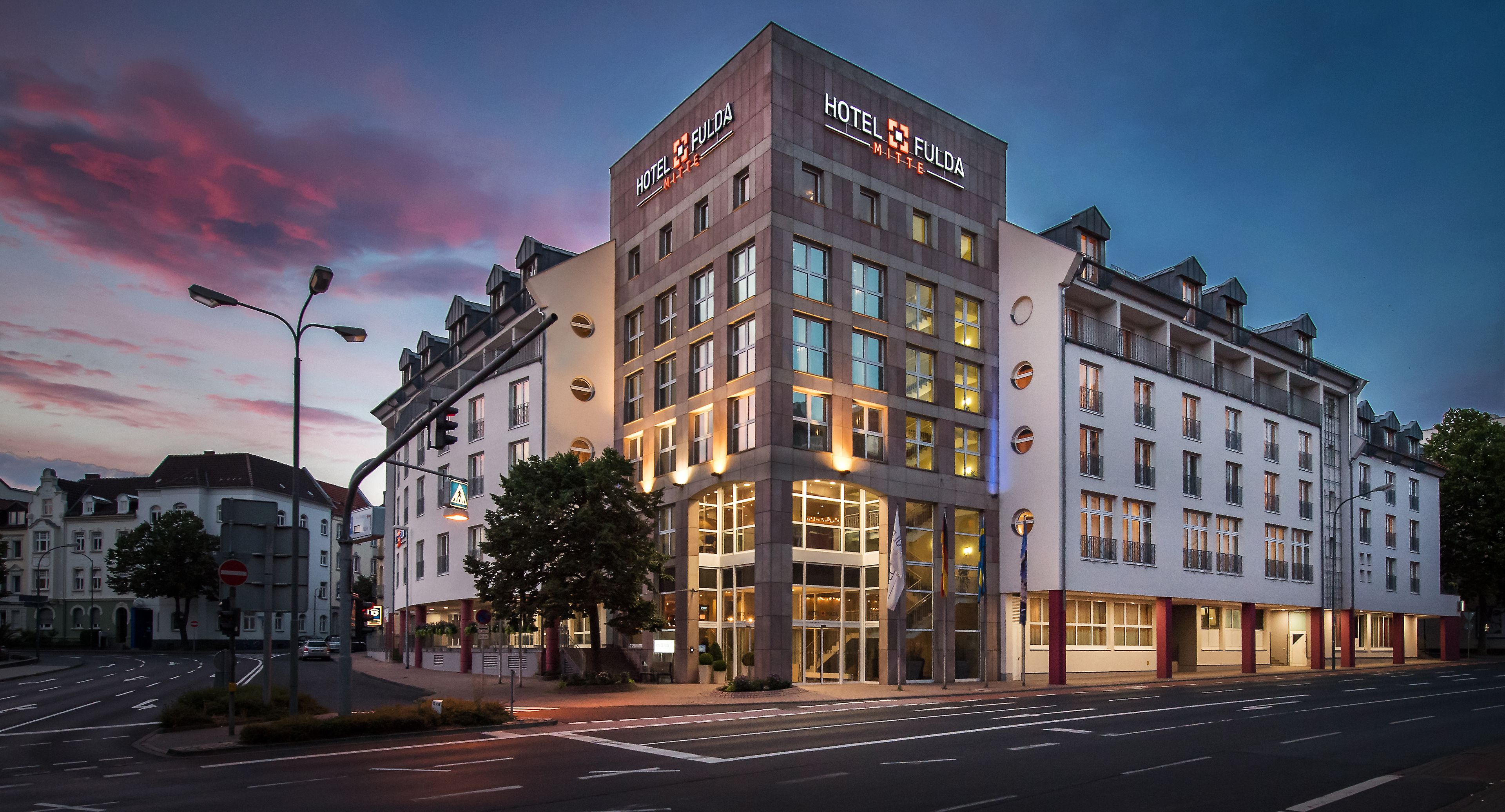 front of property – evening/night