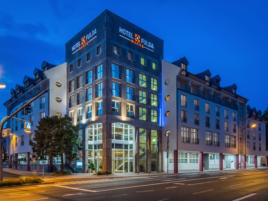 Front of property - evening/night