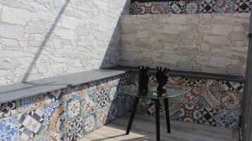 Exclusive-Doppelzimmer, Balkon | Terrasse/Patio