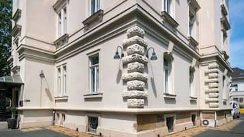 Overnatningsstedets facade