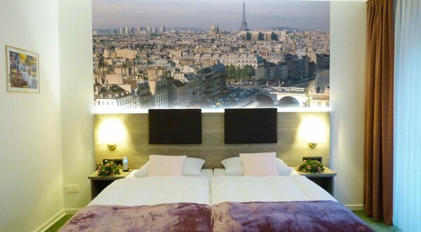 Comfort-Doppelzimmer, Nichtraucher | Hochwertige Bettwaren, Zimmersafe, individuell dekoriert