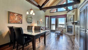 Flat-screen TV, table football, ping pong