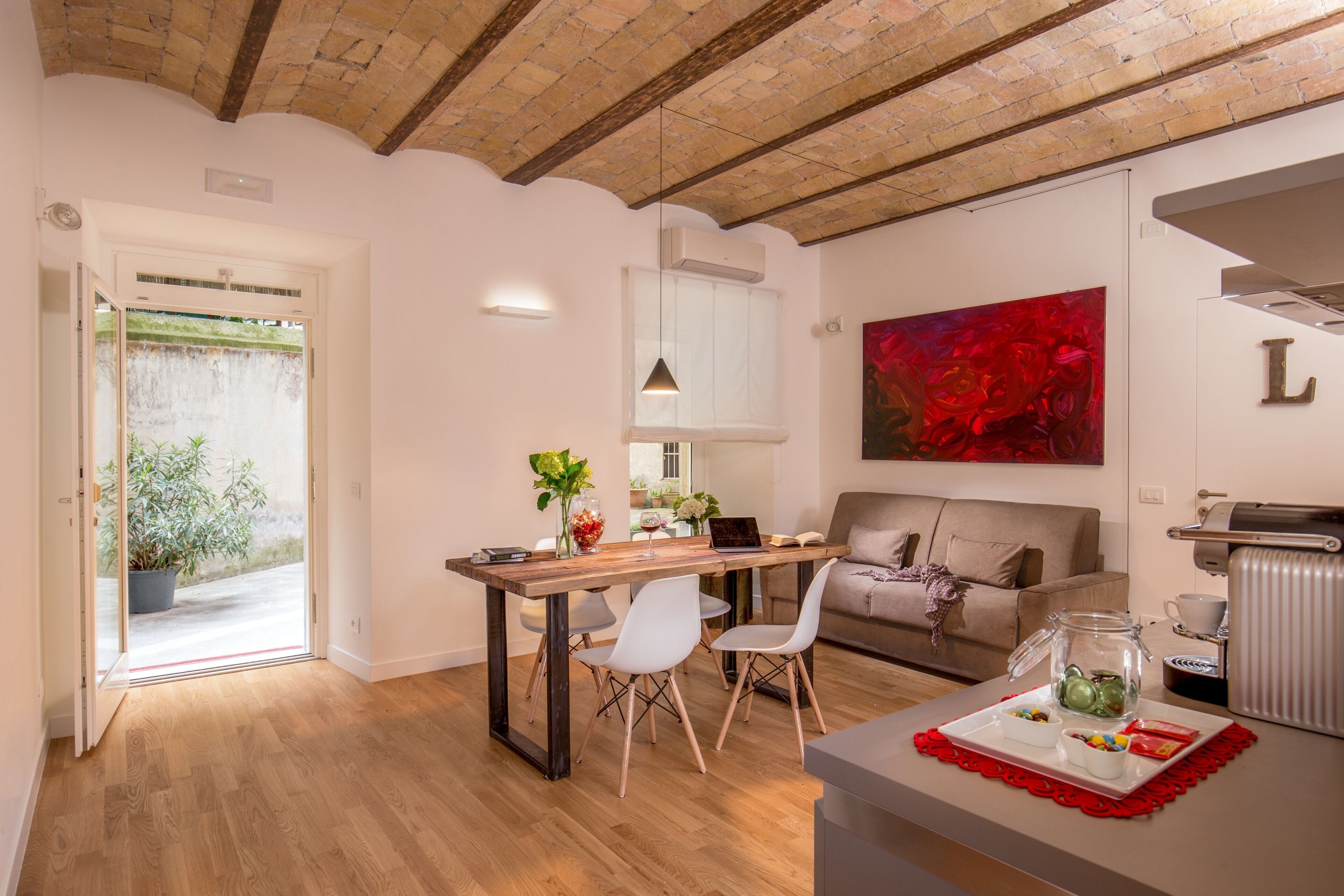 Luxury Apartment, 2 Bedrooms | Living area | 28-inch flat-screen TV with satellite channels, TV