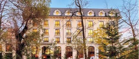 Fachada de la propiedad