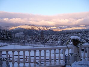 Vue depuis l’hébergement