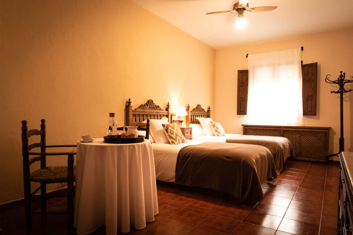 1 habitación y ropa de cama de alta calidad