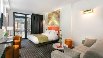 Suite, 1 Double Bed with Sofa bed | View from room