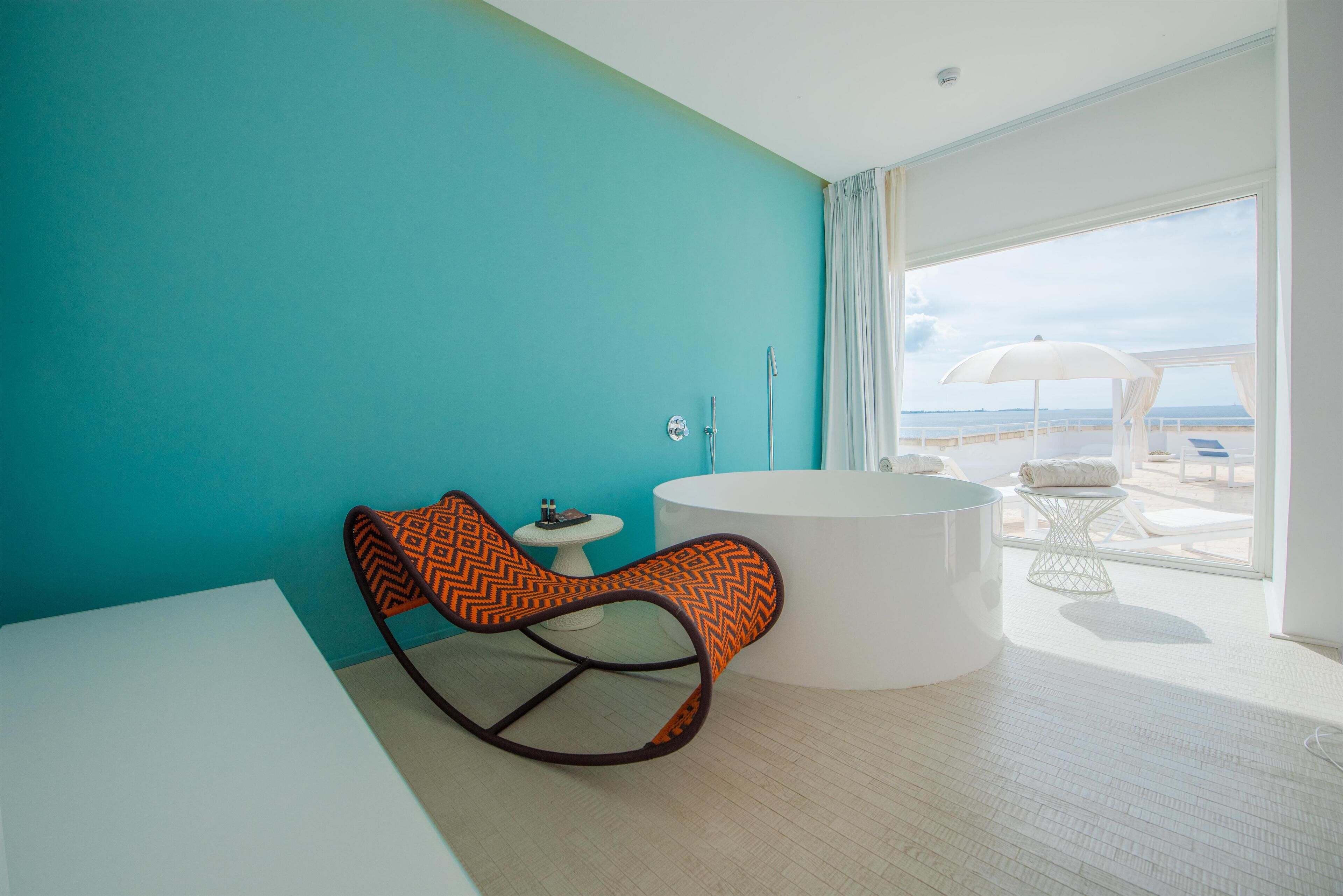 Deluxe Triple Room, Terrace, Sea View | View from room