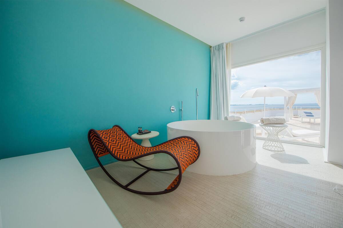 Deluxe Triple Room, Terrace, Sea View | View from room