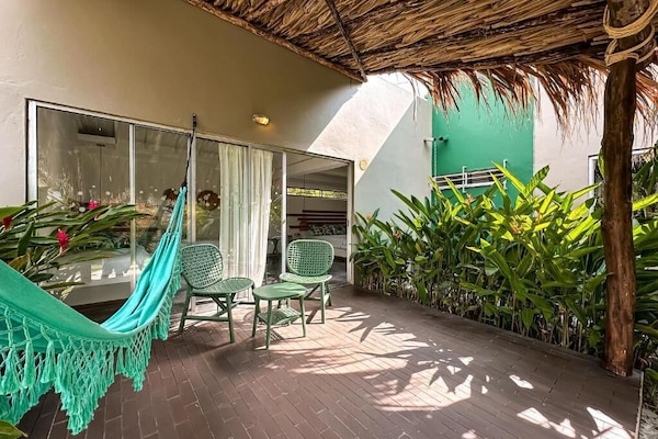 Superior vierpersoonskamer | Terras