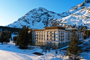 Aerial view - Maloja Palace Apartments (Bregaglia)