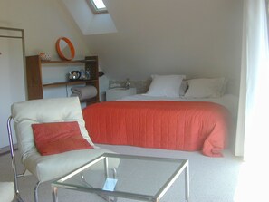 Chambre Double Confort, salle de bains privée, vue jardin (Chambre "Avec vue")