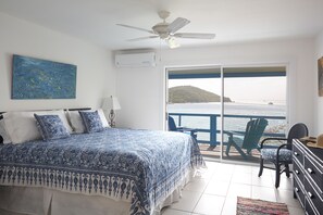 Deluxe Room, 1 King Bed, Ocean View | Laptop workspace, free WiFi, bed sheets