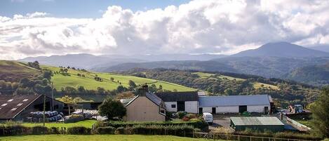 Vista des de l'allotjament