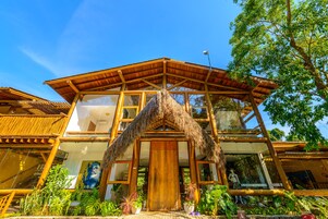 Fassade der Unterkunft