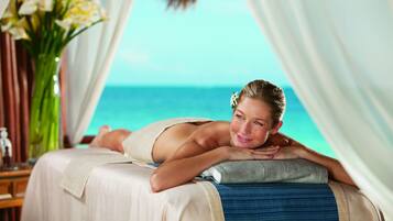Couples treatment room(s), sauna, hot tub, steam room, hydrotherapy