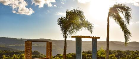 Vista para a montanha