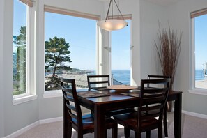 Second Floor Condo, 2 Bedrooms, Kitchen, Ocean View (Snuggle Inn) | In-room dining - Keystone Vacation Rentals-Ocean View Condos (Depoe Bay)