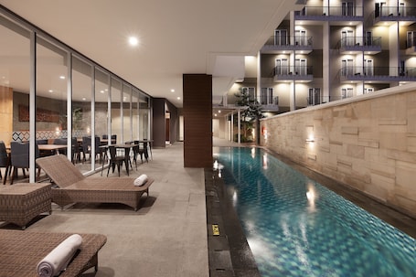 Outdoor pool. Ayaka Suites