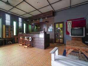 Sitteområde i lobbyen