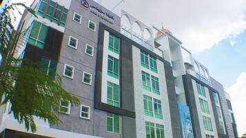 Front of property – evening/night