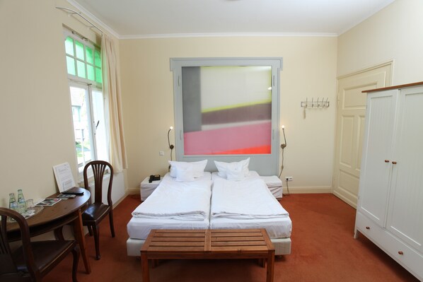 Desk, free cots/infant beds, rollaway beds, free WiFi