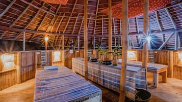 Swedish massages, massage/treatment rooms