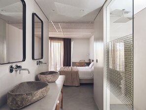 Deluxe Suite | Bathroom sink - Zante Maris Suites - Adults Only (Zakynthos)