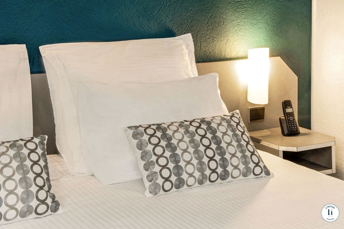 In-room safe, desk, laptop workspace, blackout drapes