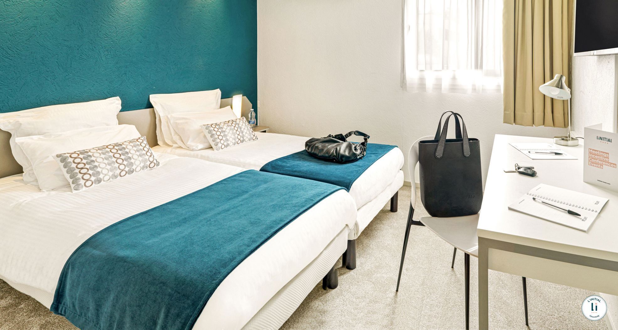 In-room safe, desk, laptop workspace, blackout drapes