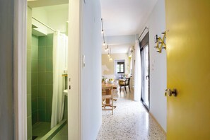 Family Apartment, 1 Bedroom (Perfect ten! #10) - no elevator | Egyptian cotton sheets, premium bedding, memory foam beds - Live in Athens, Psyrri Central Apartments (Athens)