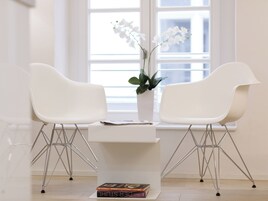 Luxury Apartment, 2 Bedrooms, Kitchen, City View | Living area | Flat-screen TV