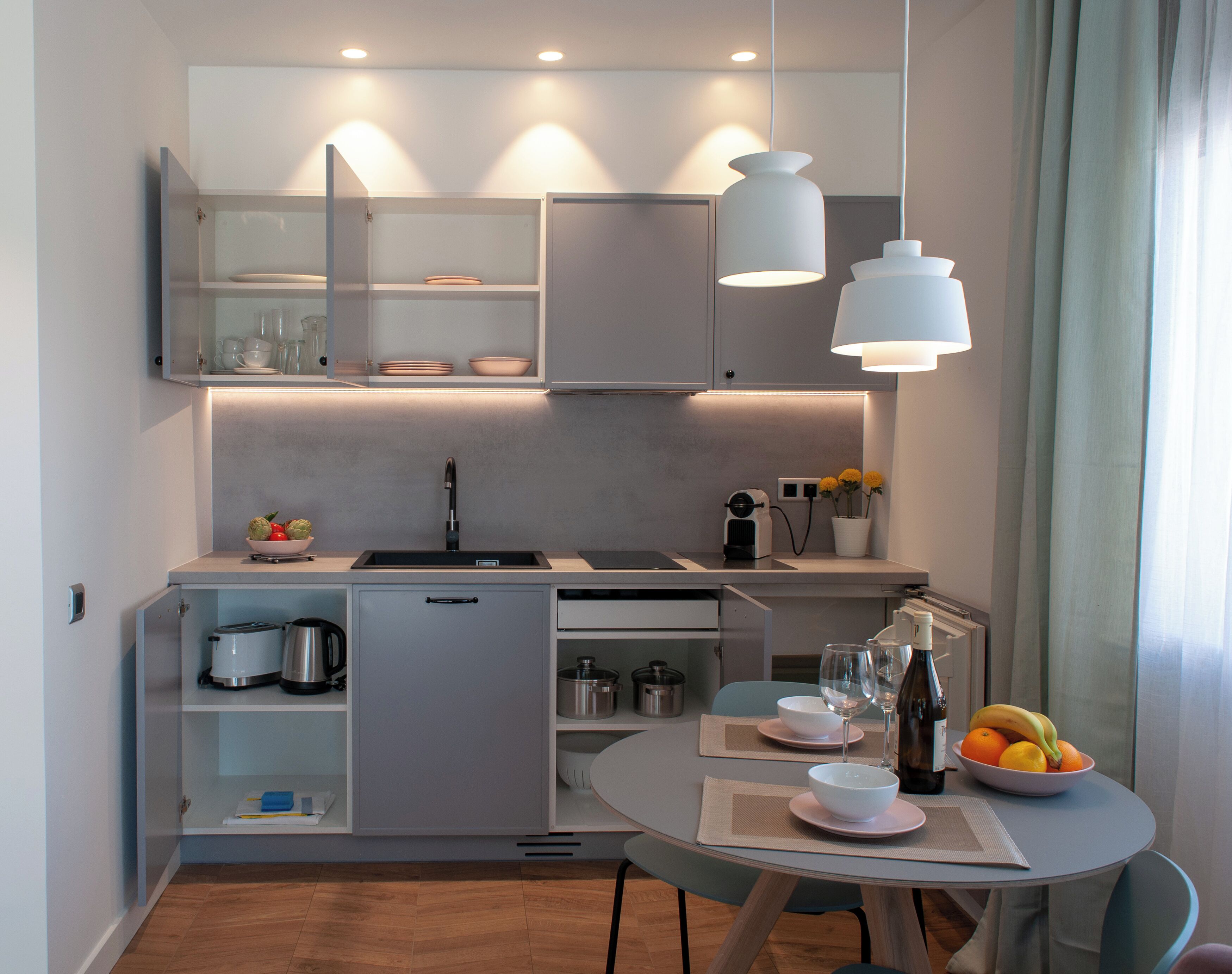 Studio superior con gran terraza