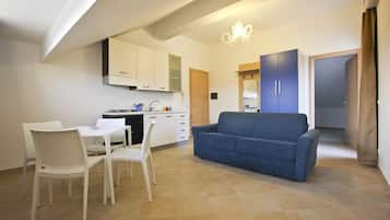 Appartement, 1 chambre | Coin séjour