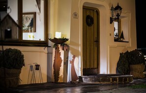 Entrée de l’hébergement 