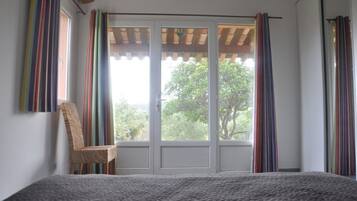 Villa Supérieure, 3 chambres, terrasse (Villa T4+ 8 personnes max) | Vue de la chambre