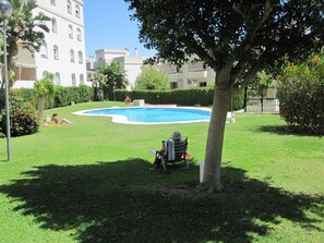 Seasonal outdoor pool