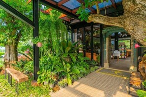 Fachada de la propiedad