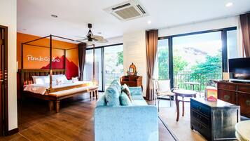 Rain Tree Suite, Panorama View | Individually decorated, individually furnished, desk, blackout drapes