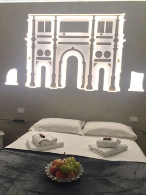 Habitación doble estándar | Ropa de cama de alta calidad y edredón