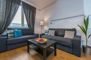 Superior Apartment, 2 Bedrooms | 2 bedrooms, iron/ironing board, cots/infant beds, free WiFi