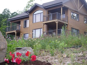 Fassade der Unterkunft