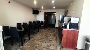 Kontinental frokost er inkludert hver dag