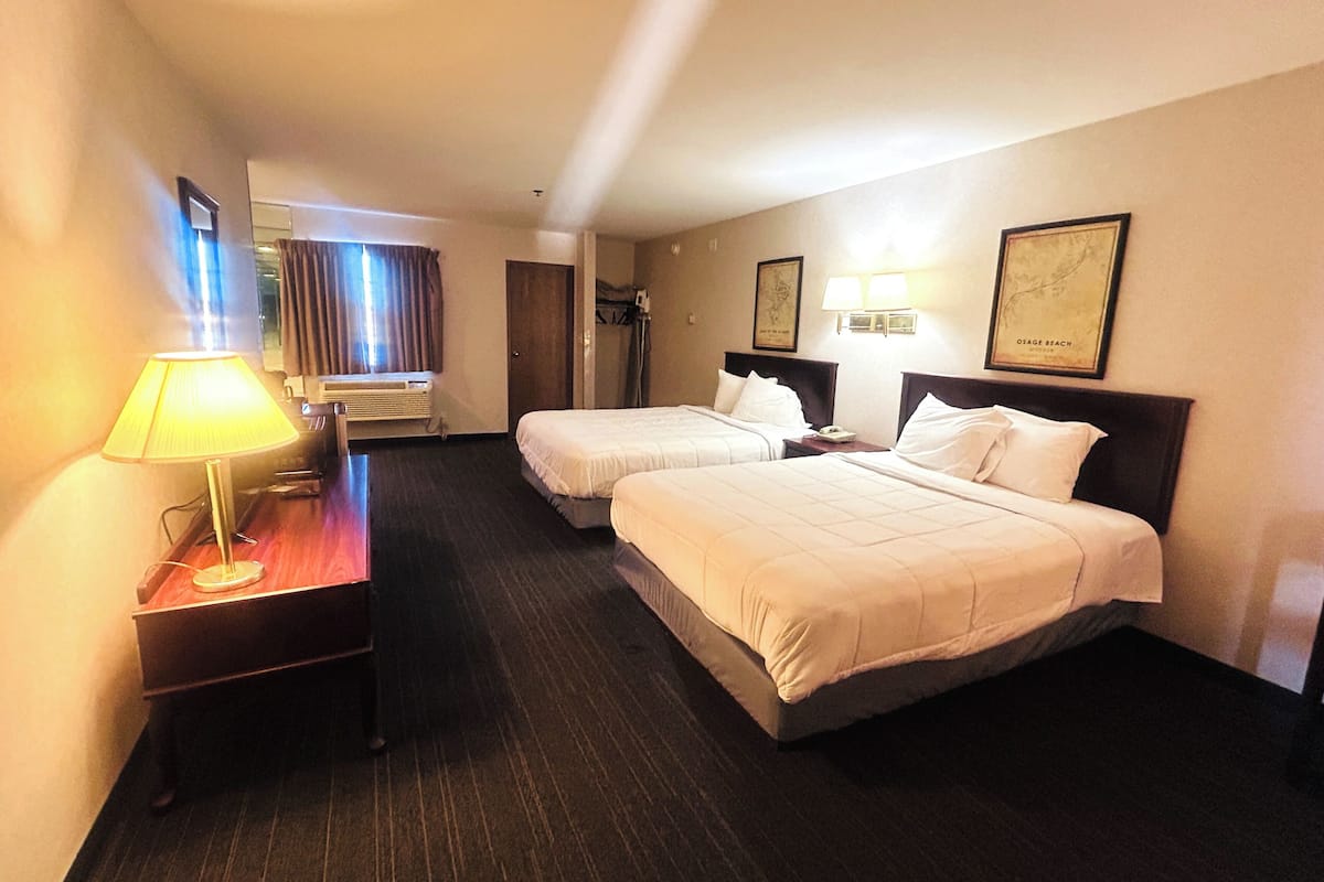 Rum - 2 queensize-sängar - icke-rökare - bubbelbad | Strykjärn/strykbräda, gratis wi-fi och sängkläder