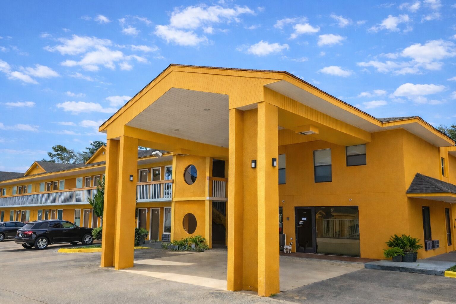 Fachada da propriedade