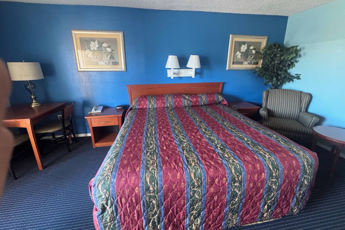 Superior Room, 1 King Bed, Non Smoking | Desk, laptop workspace, iron/ironing board, free WiFi