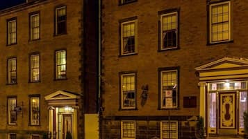 Front of property – evening/night